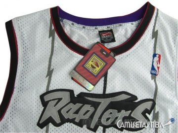 Camiseta Carter #15 Toronto Raptors Blanco